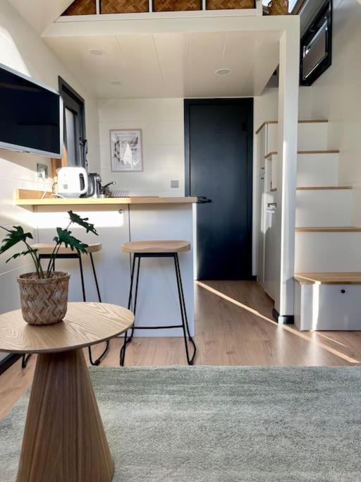 Tiny House With Sauna & Jacuzzi Near Amsterdam Vijfhuizen 外观 照片